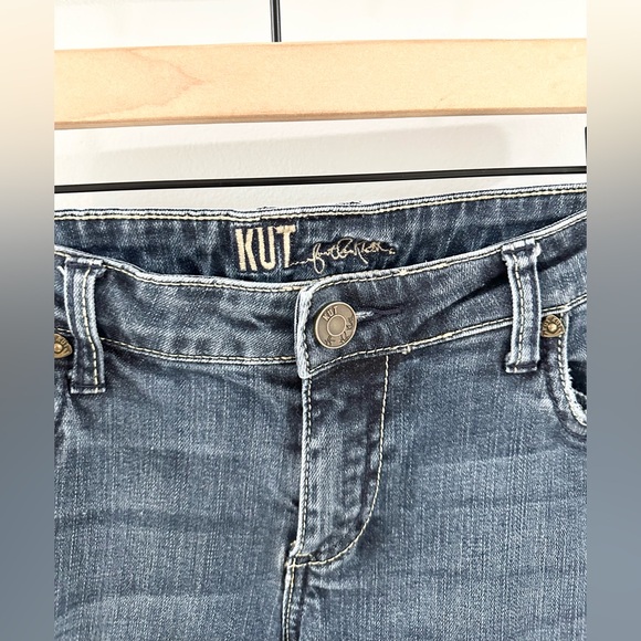 Kut From The Kloth Straight Leg Jeans Size 8 - Picture 5 of 6